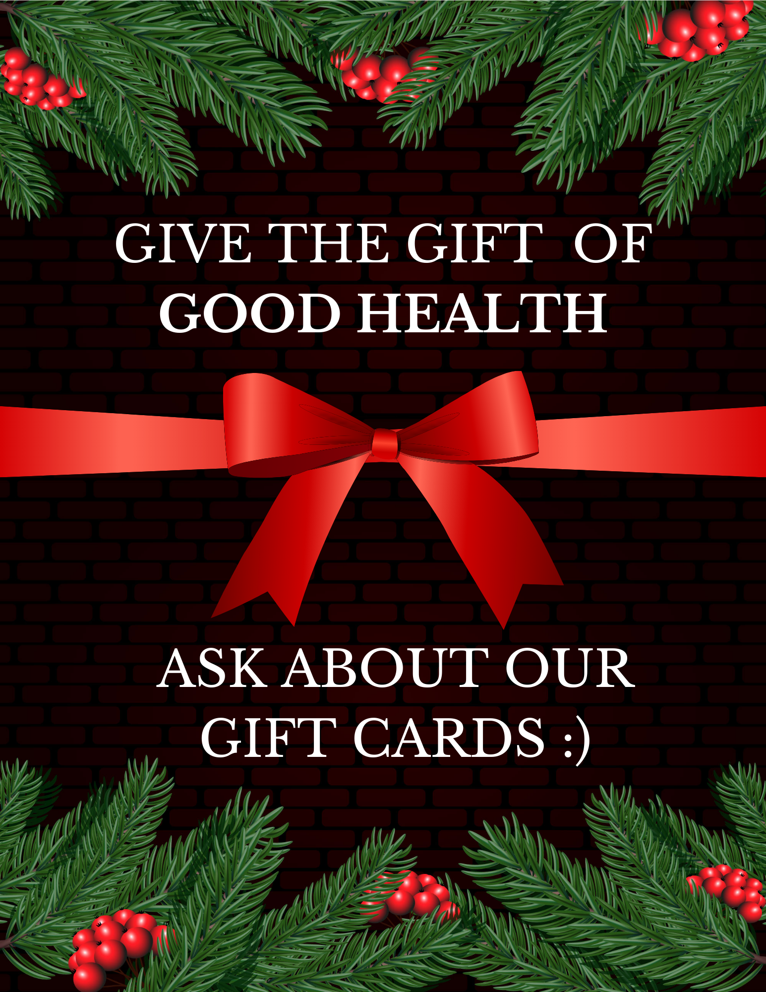 The Gift of Health